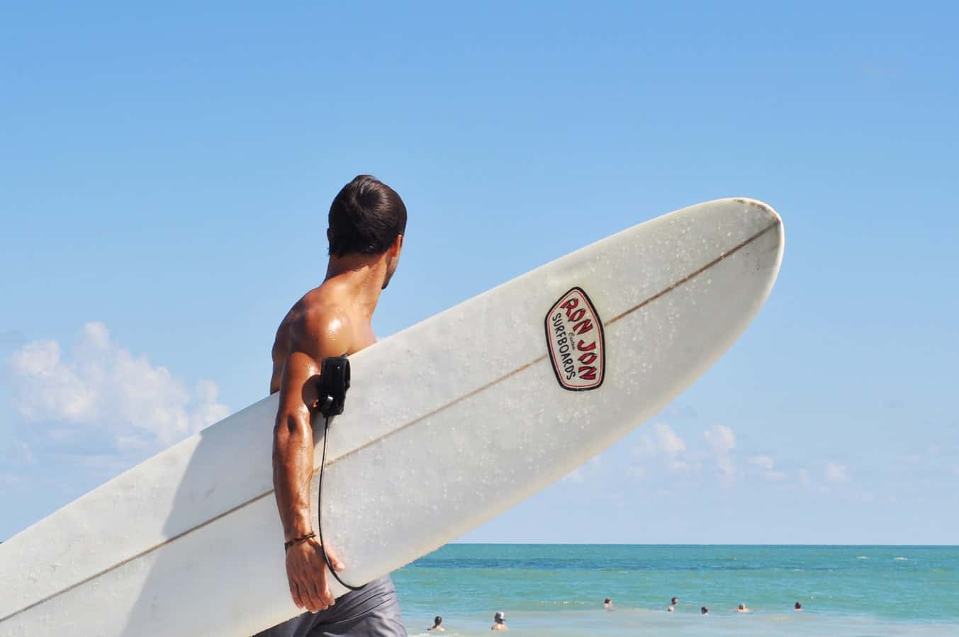 surfeur en forme