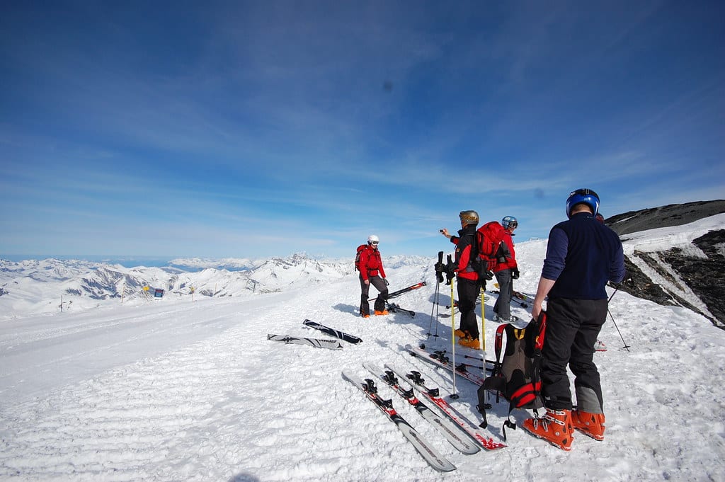 Mont Blanc Skiers